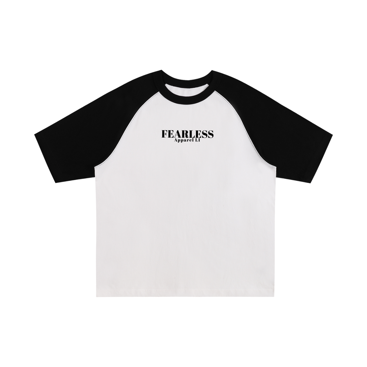 Fearless Apparel Line – Color-Blocked Raglan Sleeve T-Shirt