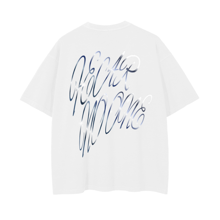 Fearless Apparel Li Fear No One vintage wash drop shoulder t-shirt with bold print.