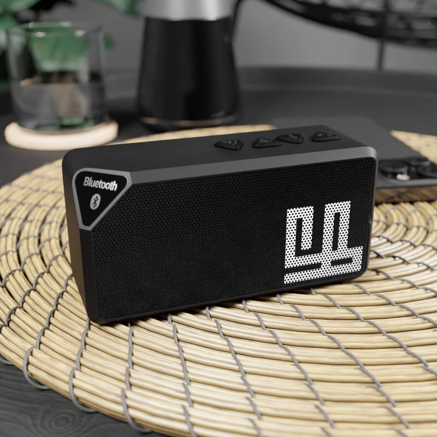 Fearlessli Unique Logo Jabba Bluetooth Speaker Very Loud