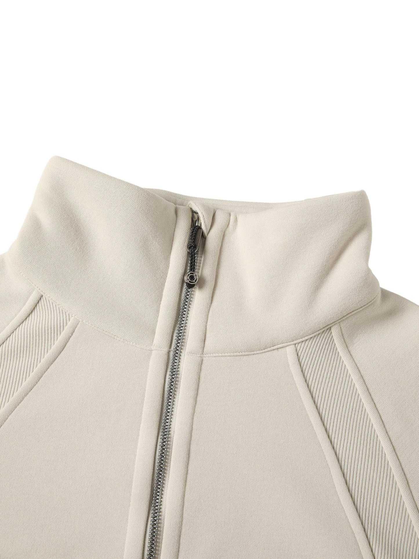 Detroit Lions FearlessLI Cropped Half-Zip Hoodie with sleek design.