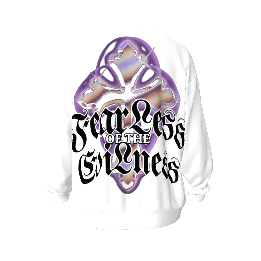 FearLessLi Streetwear Unisex Oversized Sweatshirt