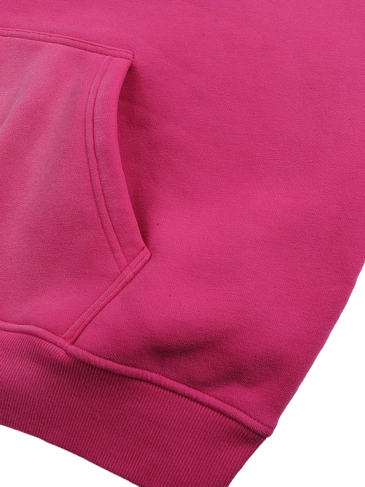 Pink Arabs fearless Sunfade Fleeced Hoodie pocket detail.