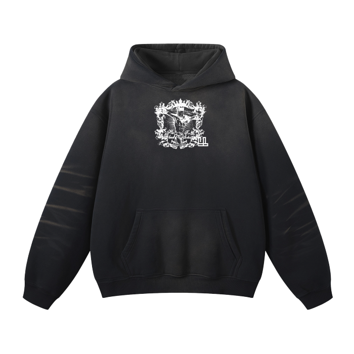 Fearless Apparel Line Jesus Is King Streetwear Fleece Hoodie 