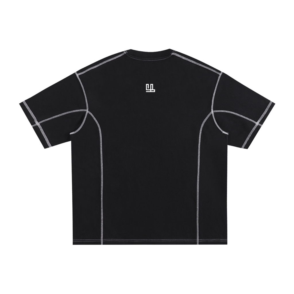 Fearless Apparel,Streetwear T-Shirt,Contrast Stitch Tee,Fearless Clothing Line,Fashion with Message,Minimalist Streetwear