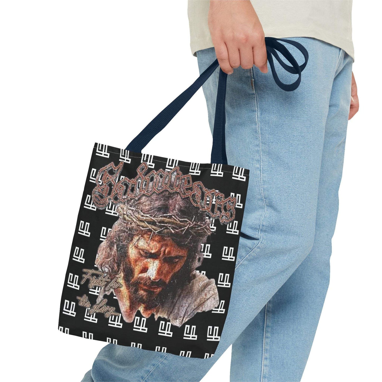 Stylish and durable FearLessLi Tote Bag with unique design, ideal for everyday use.