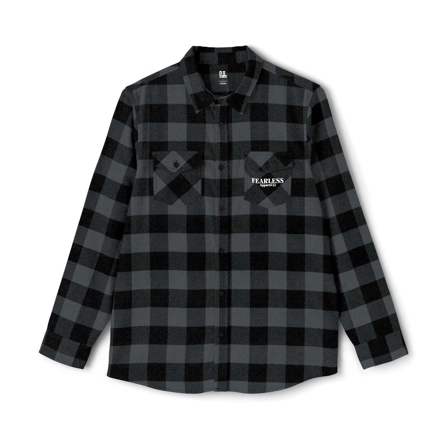 fearless apparel line fall long sleeve flannel shirt unisex flannel shirt exudes confidence