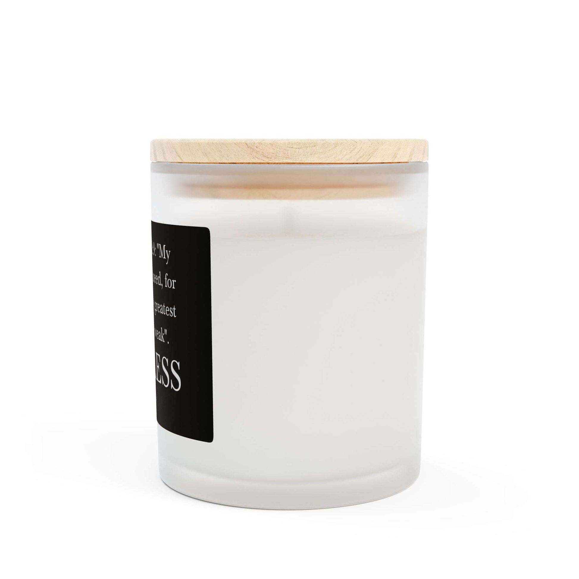 Fearless Apparel Line Glass Candle FearlessLi 11oz
