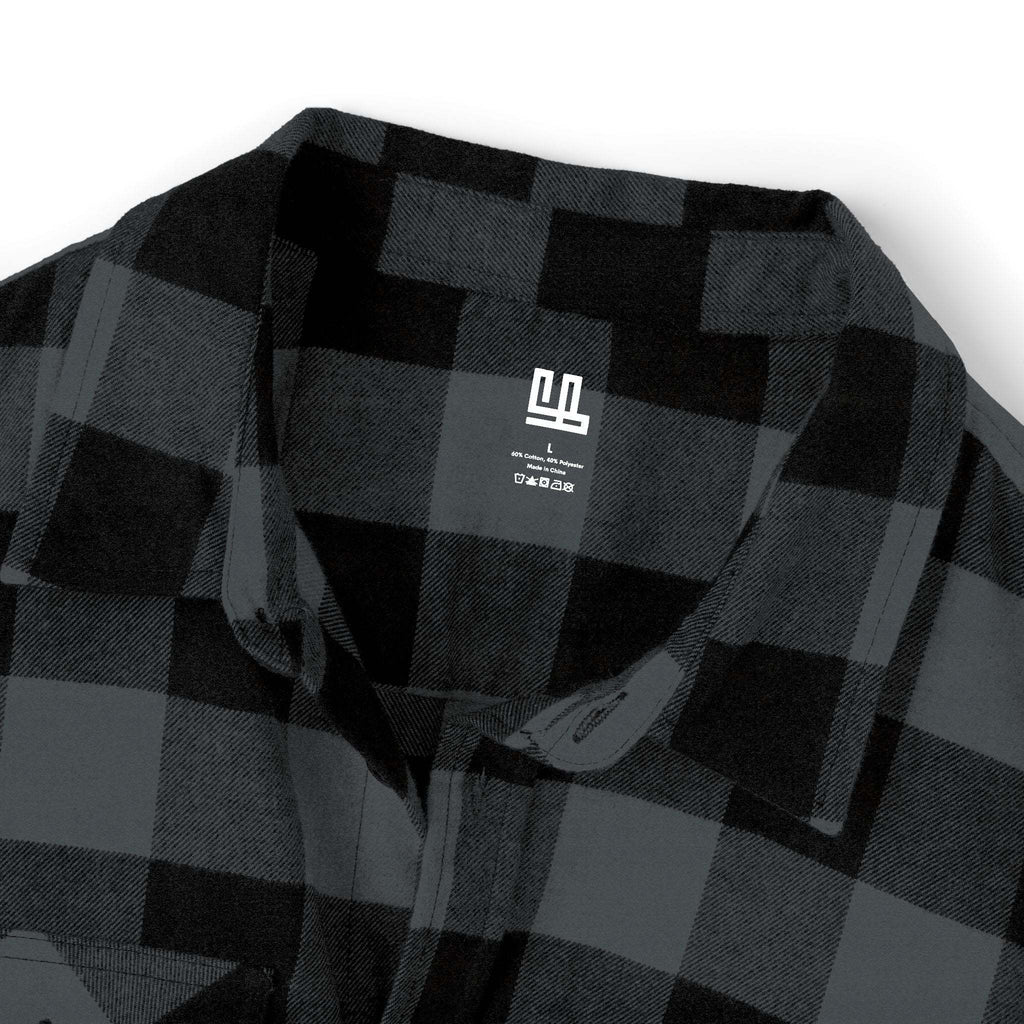 fearless apparel line fall long sleeve flannel shirt unisex flannel shirt exudes confidence