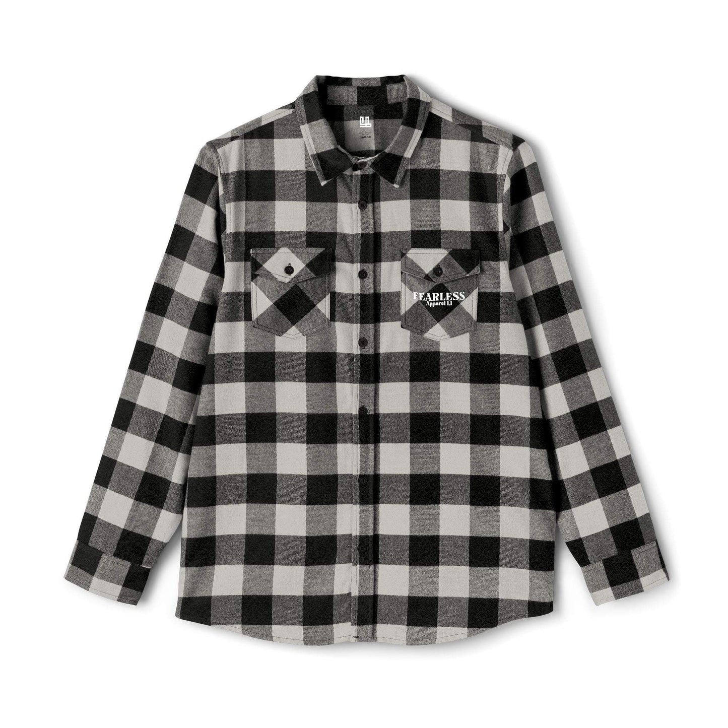 fearless apparel line fall long sleeve flannel shirt unisex flannel shirt exudes confidence