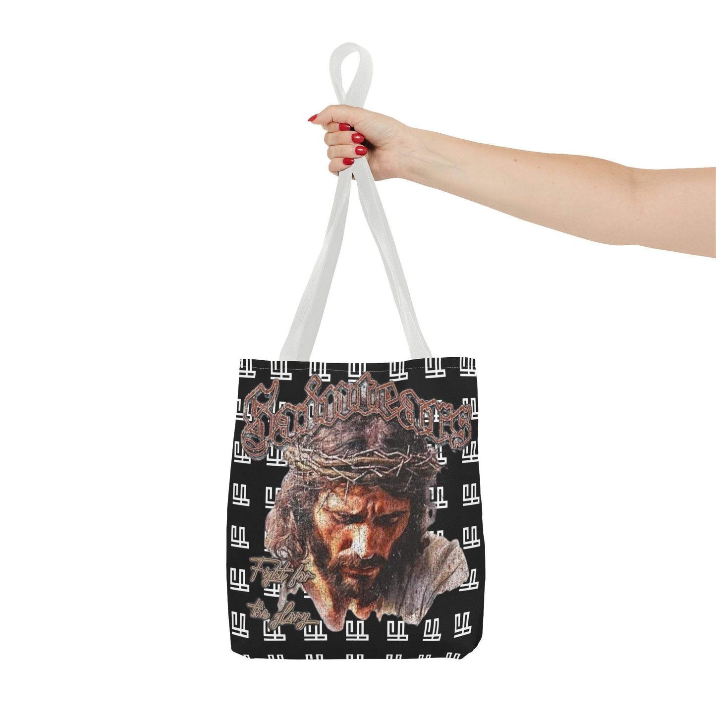 FearLessLi Tote Bag with unique design and durable polyester body.