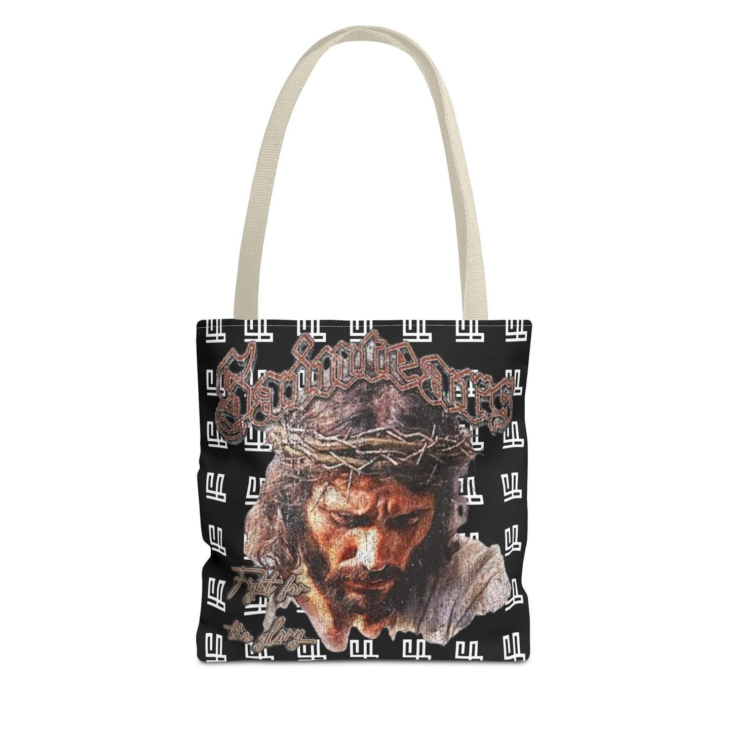 Stylish FearLessLi Tote Bag with empowering design and durable construction.