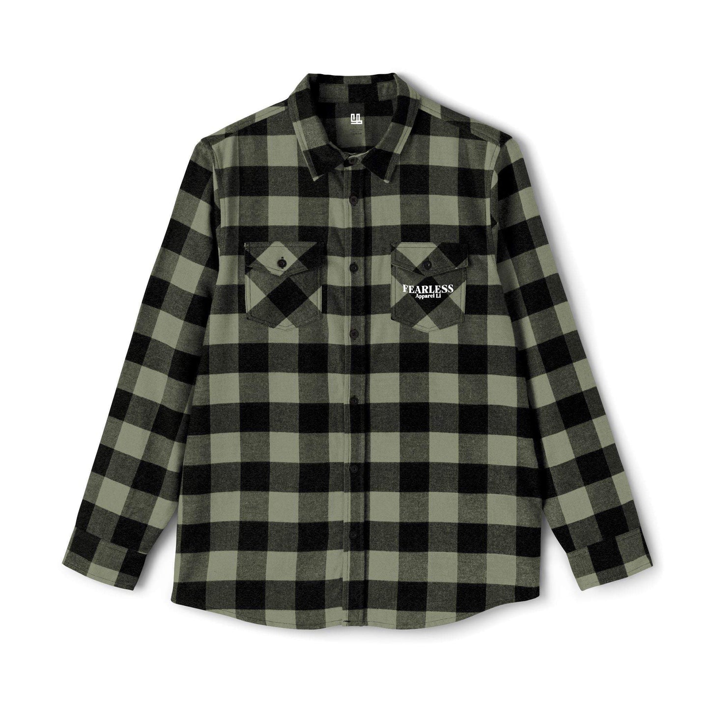 fearless apparel line fall long sleeve flannel shirt unisex flannel shirt exudes confidence