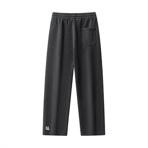 fearless apparel sweatpants,frayed sweatpants,enzyme washed sweatpants,fleece joggers,unisex sweatpants,vintage streetwear pants,oversized sweatpants,straight leg joggers,fearless clothing,heavyweight sweatpants