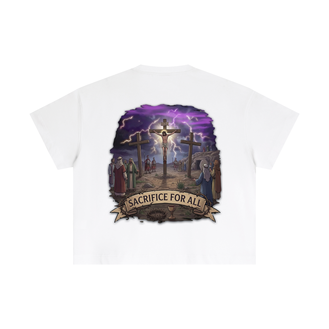 Fearless Apparel Line,Sacrifice For All Shirt,Streetwear Style,Everyday Wear,Unisex Clothing,Stay Fearless,Best Graphic Tees