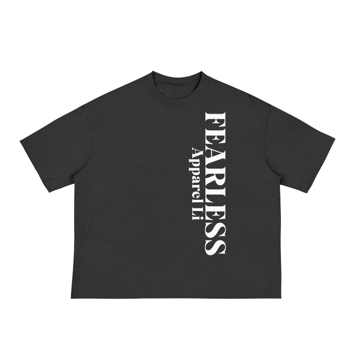 FearLess Apparel Li Peniaphobia t-shirt with bold vertical text design.