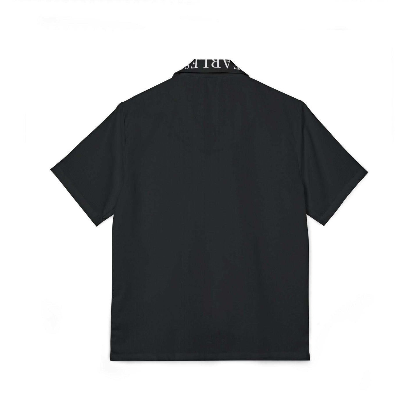 Black Hawaiian Camp Shirt for Men - Fearless Apparel Line