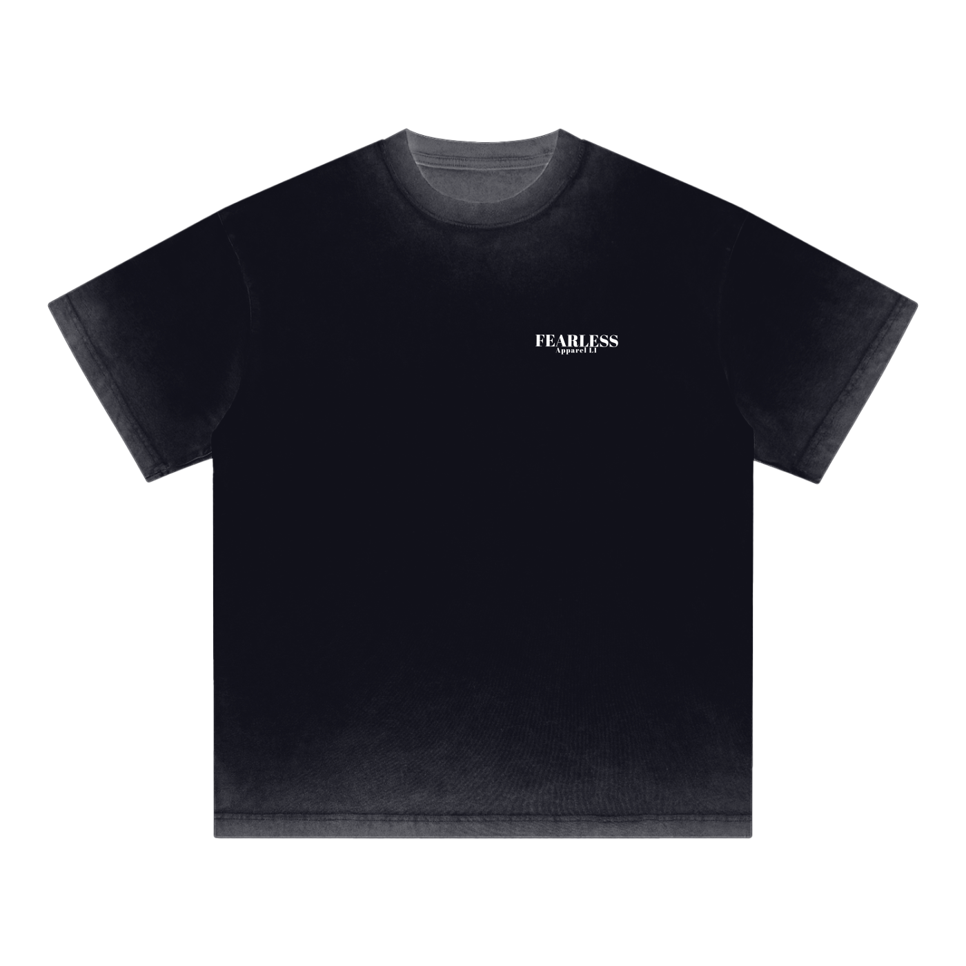 Fearless Apparel Line Reverse Dyed T-shirt, unisex, loose fit, 100% cotton, casual street style.