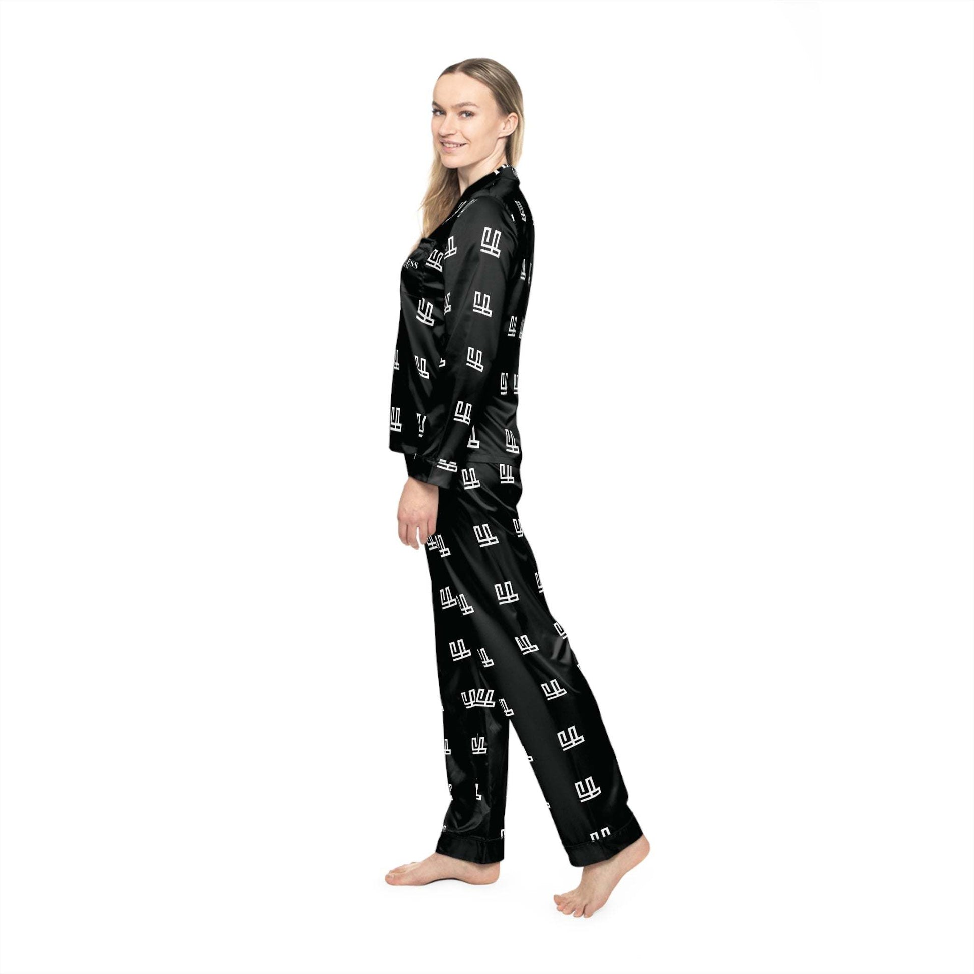 Fearless Apparel Line Womans Satin Pajamas