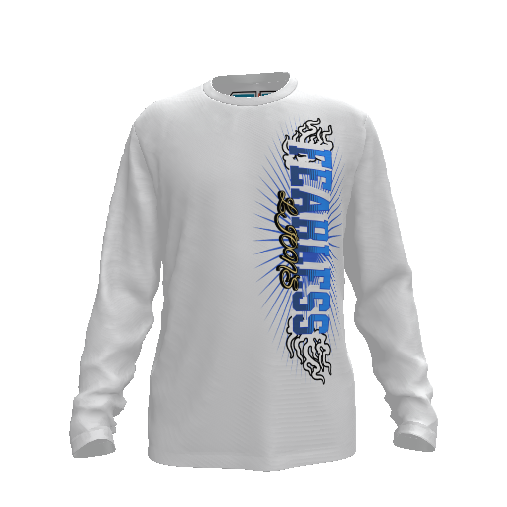 Fearless Detroit Lions sweatshirt, cozy unisex apparel with plush fabric.