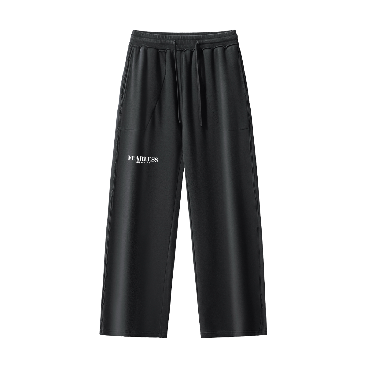 fearless apparel sweatpants,raw seam sweatpants,enzyme washed sweatpants,heavyweight sweatpants,oversized sweatpants,100% cotton joggers,streetwear sweatpants,fearless clothing,men’s sweatpants,washed cotton pants