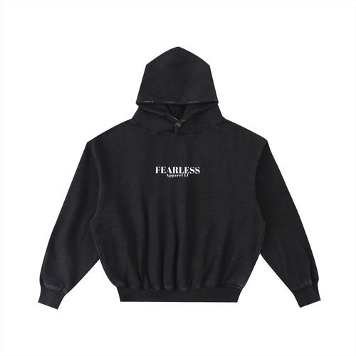 fearless apparel hoodie,,rayed hoodie,enzyme washed hoodie,vintage streetwear hoodie