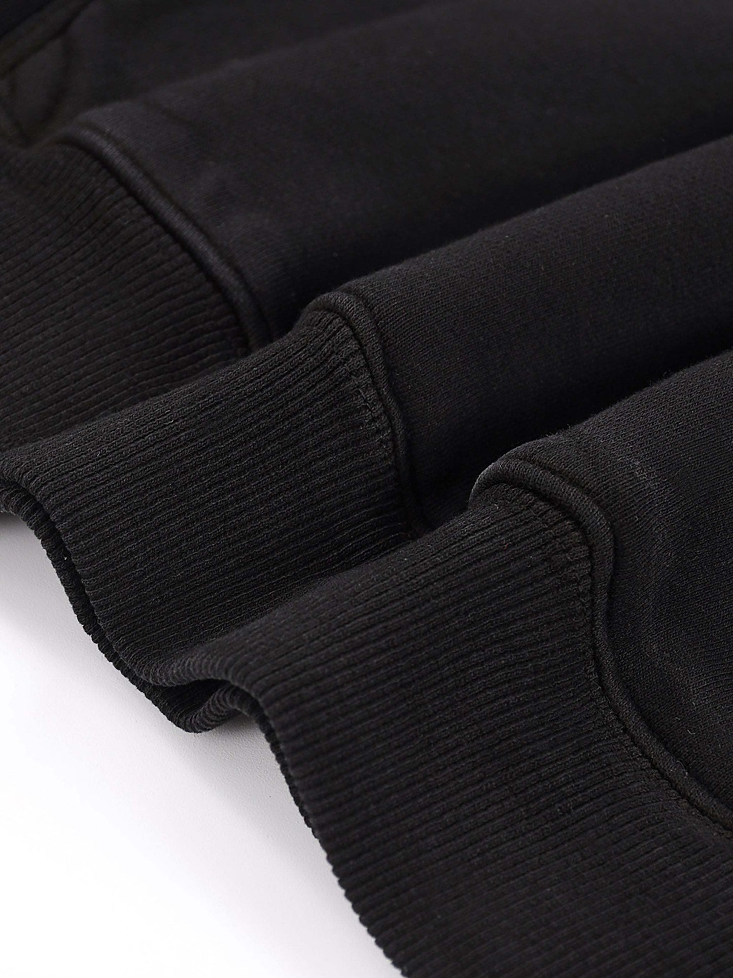 Fearless Apparel Li Jesus Is King unisex hoodie sleeve detail.