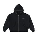 Boxy Hoodie,Fearless Apparel,Full Zip Hoodie,Fleeced Hoodie,Oversized Hoodie,Streetwear Hoodie,Unisex Hoodie