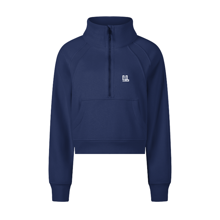 Detroit Lions FearlessLI Cropped Half-Zip Hoodie, high quality, sleek design.