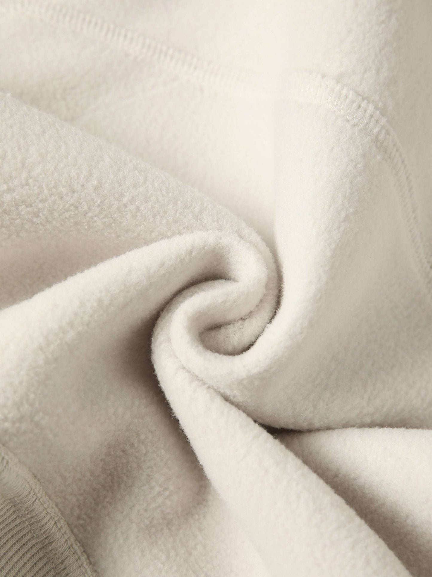 Soft fabric texture of the Detroit Lions FearlessLI Cropped Half-Zip Hoodie.