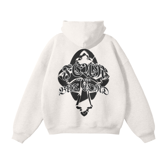 Fearless Apparel Li Fear No One But Lord Unisex Hoodie with bold graphic design.