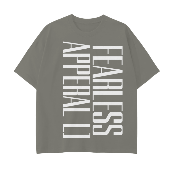 fearlessli Loved By Jesus Drop Down T-Shirt with bold design and comfortable fit.