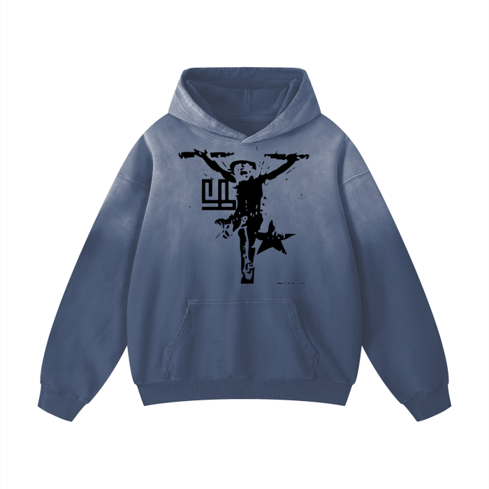 Fearless Apparel Li Jesus Is King unisex hoodie with unique design.