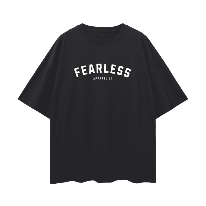 FearLessLI fearless defender freedom T-shirt in black.