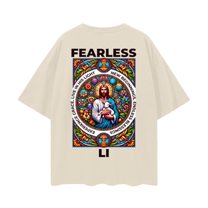 FearLessLI T-shirt featuring bold fearless defender design for freedom advocates.