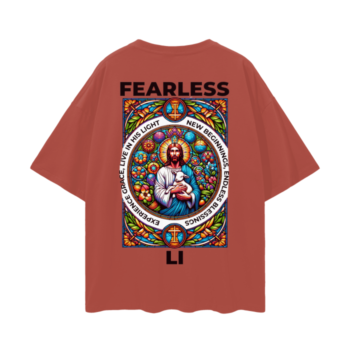 FearLessLI fearless defender T-shirt showcasing bold freedom design.