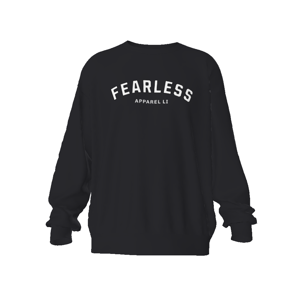 FearLessLi Streetwear Unisex Oversized Sweatshirt, bold and comfortable design.