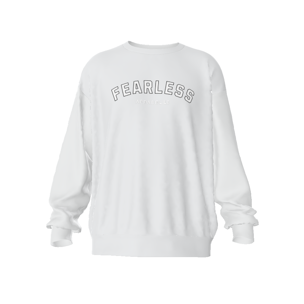 FearLessLi Streetwear Unisex Oversized Sweatshirt
