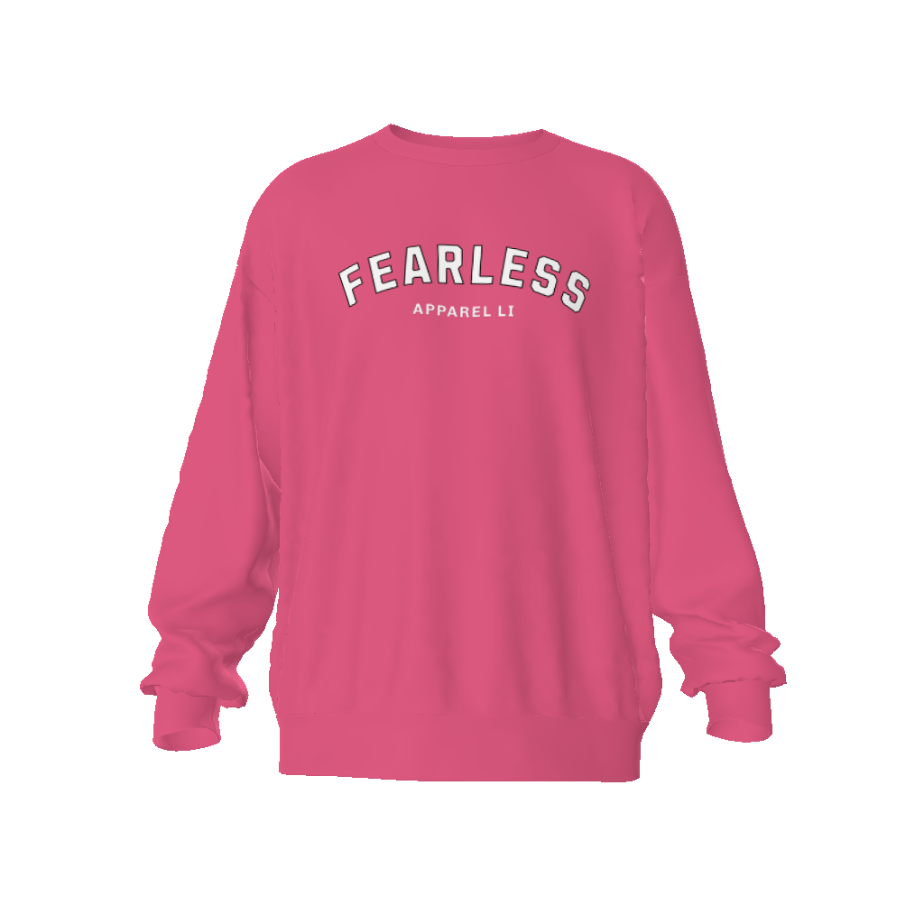 FearLessLi Streetwear Unisex Oversized Sweatshirt