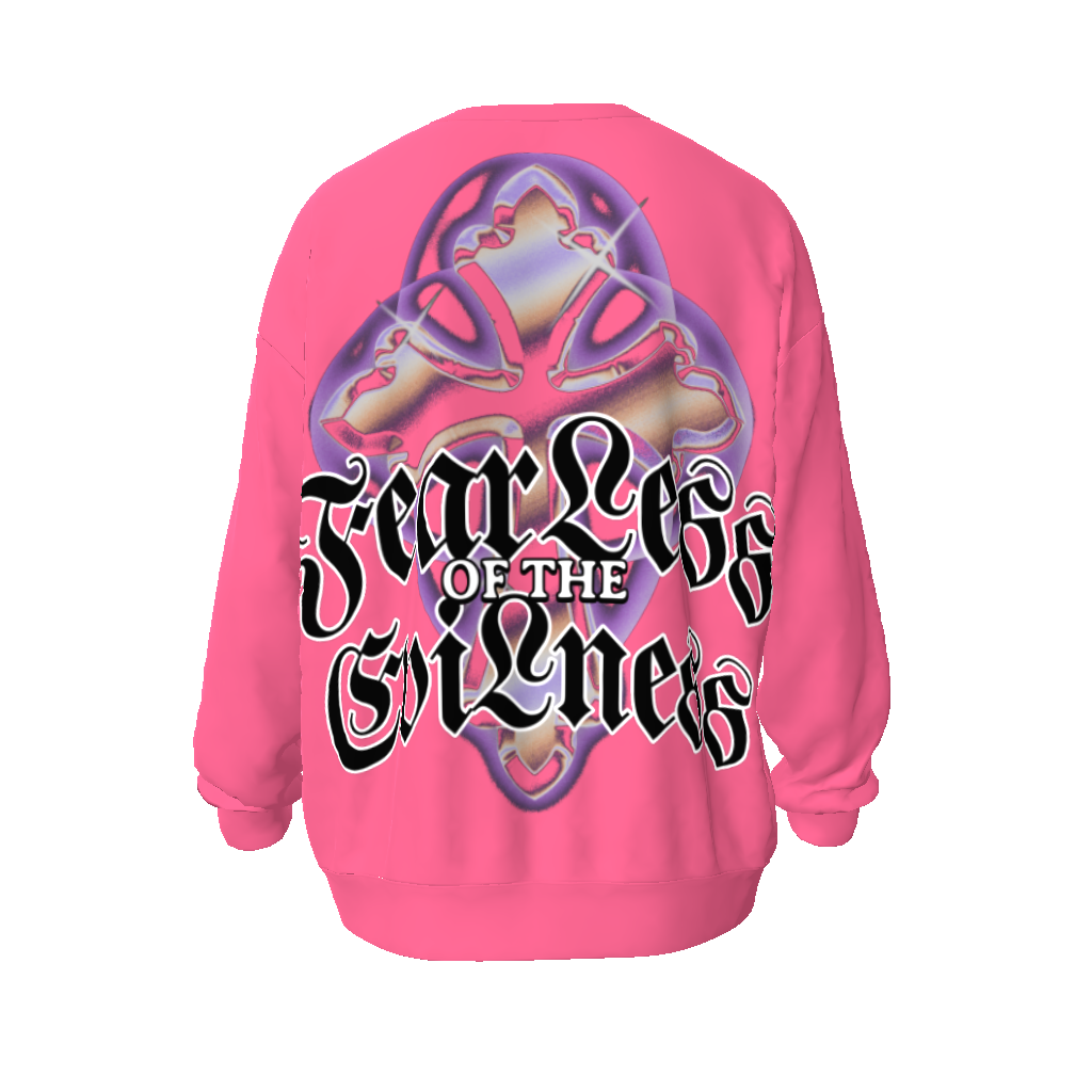 FearLessLi Streetwear Unisex Oversized Sweatshirt