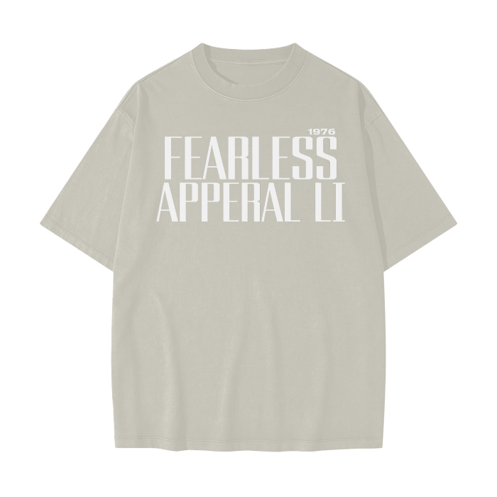 fearless style BlackJack Streetwear heavyweight drop shoulder vintage top unisex