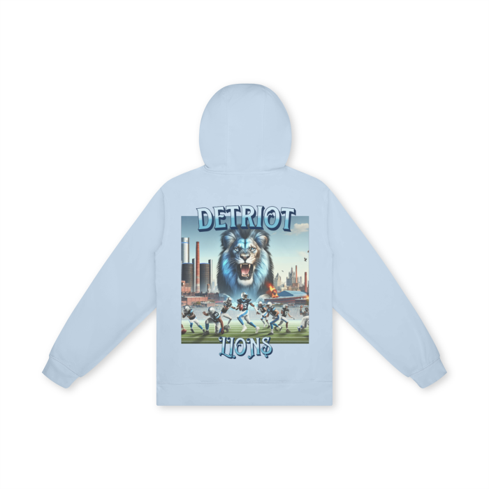 FearLessLi Unisex streetwear Hoodie with graphic design on back