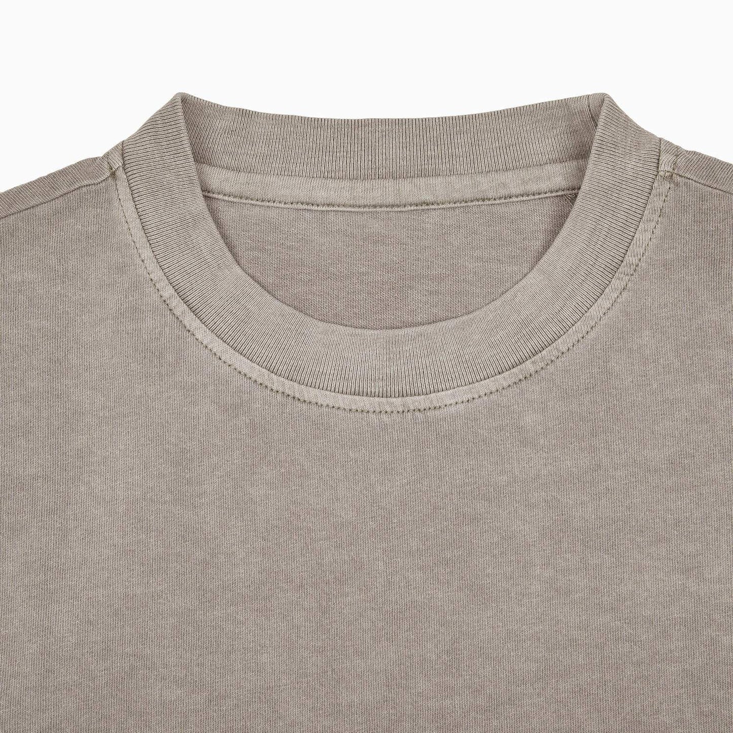 FearLessLI Mother Mary Vintage Wash Drop Shoulder T-Shirt.
