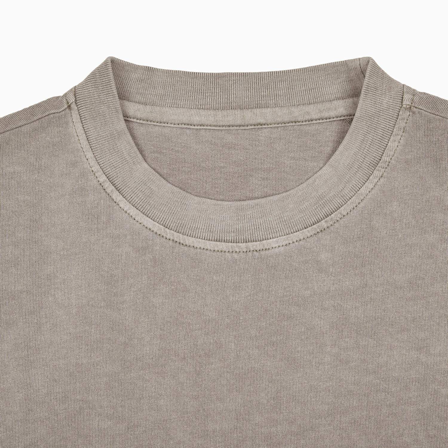 FearLessLI Mother Mary Vintage Wash Drop Shoulder T-Shirt.