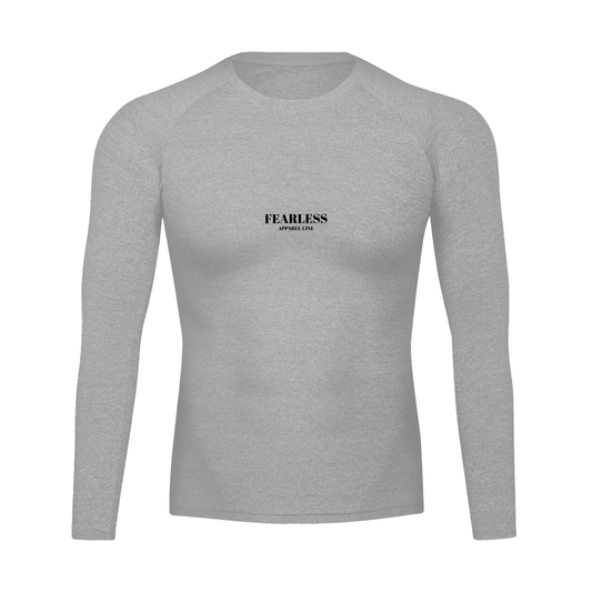 Fearless Apparel,Performance Long Sleeve,Men’s Long Sleeve Shirt,Men’s Activewear,Skinny Fit Shirt,High Stretch Shirt,Polyester Spandex Shirt,Workout Long Sleeve,Gym Shirt Men,Running Long Sleeve