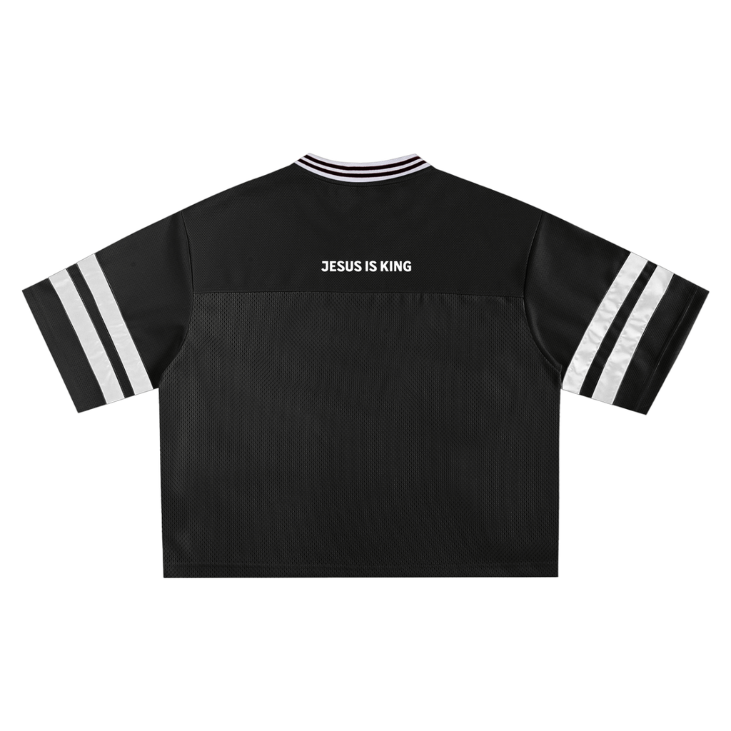 Fearless Apparel Line Taped Mesh T-shirt - Sporty Streetwear