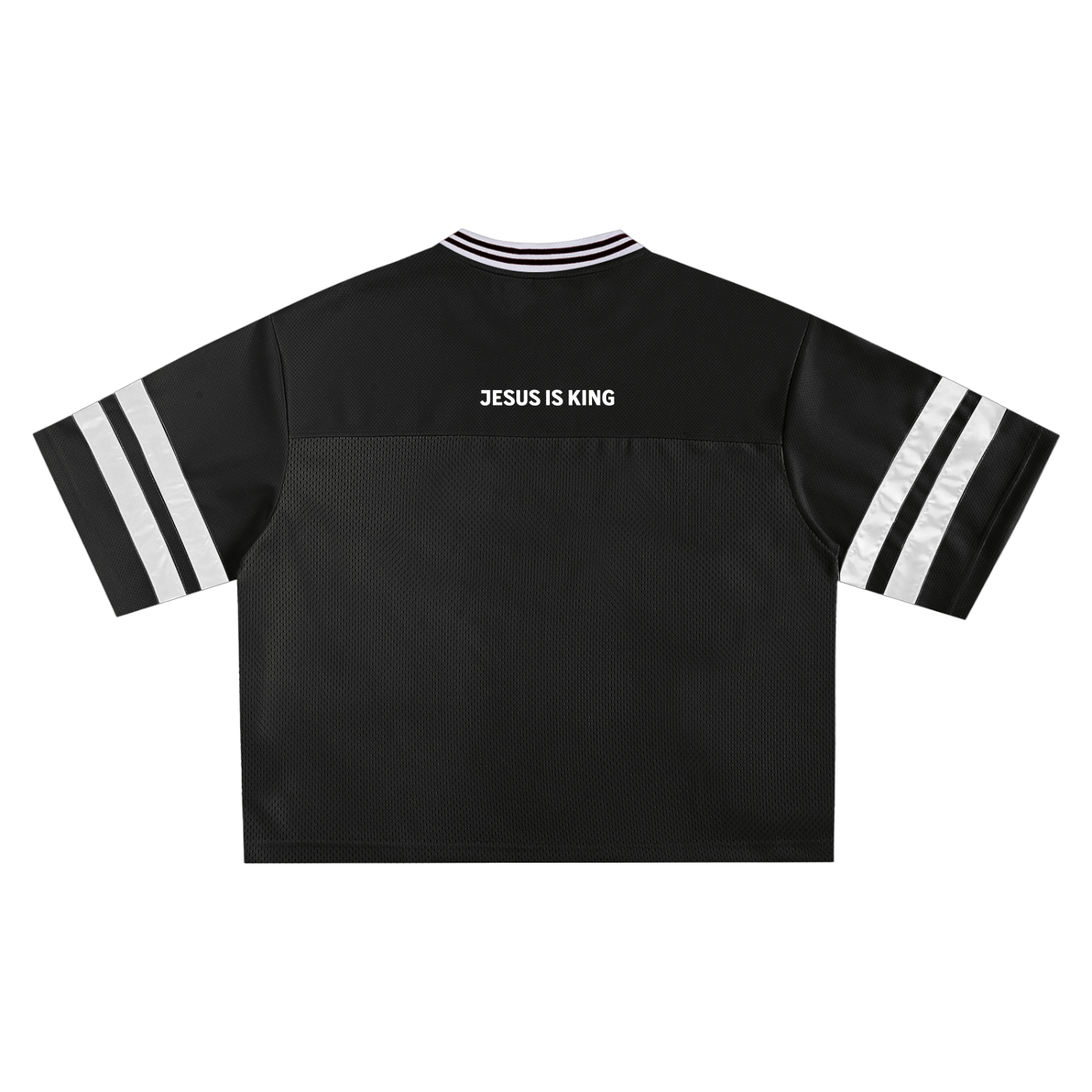 Fearless Apparel Line Taped Mesh T-shirt - Sporty Streetwear
