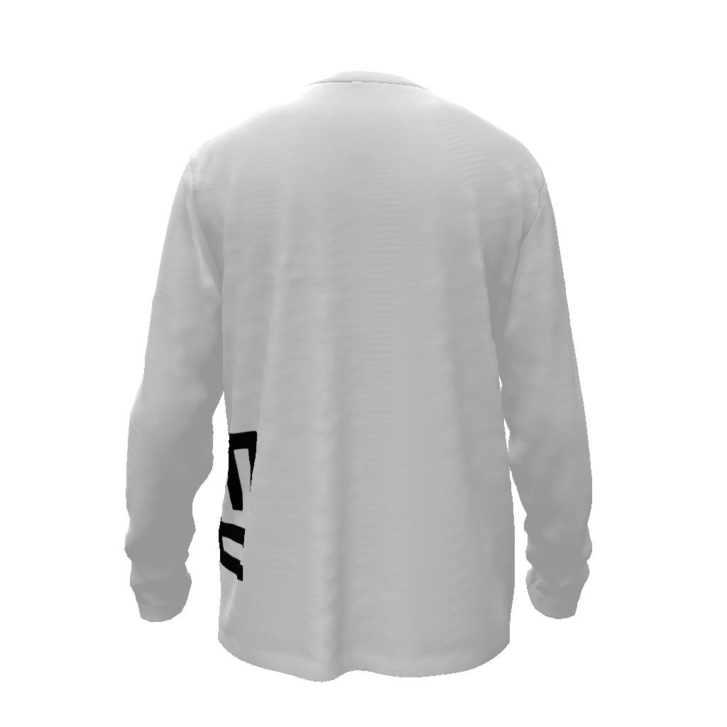 fearless apparel line side logo unisex long sleeve