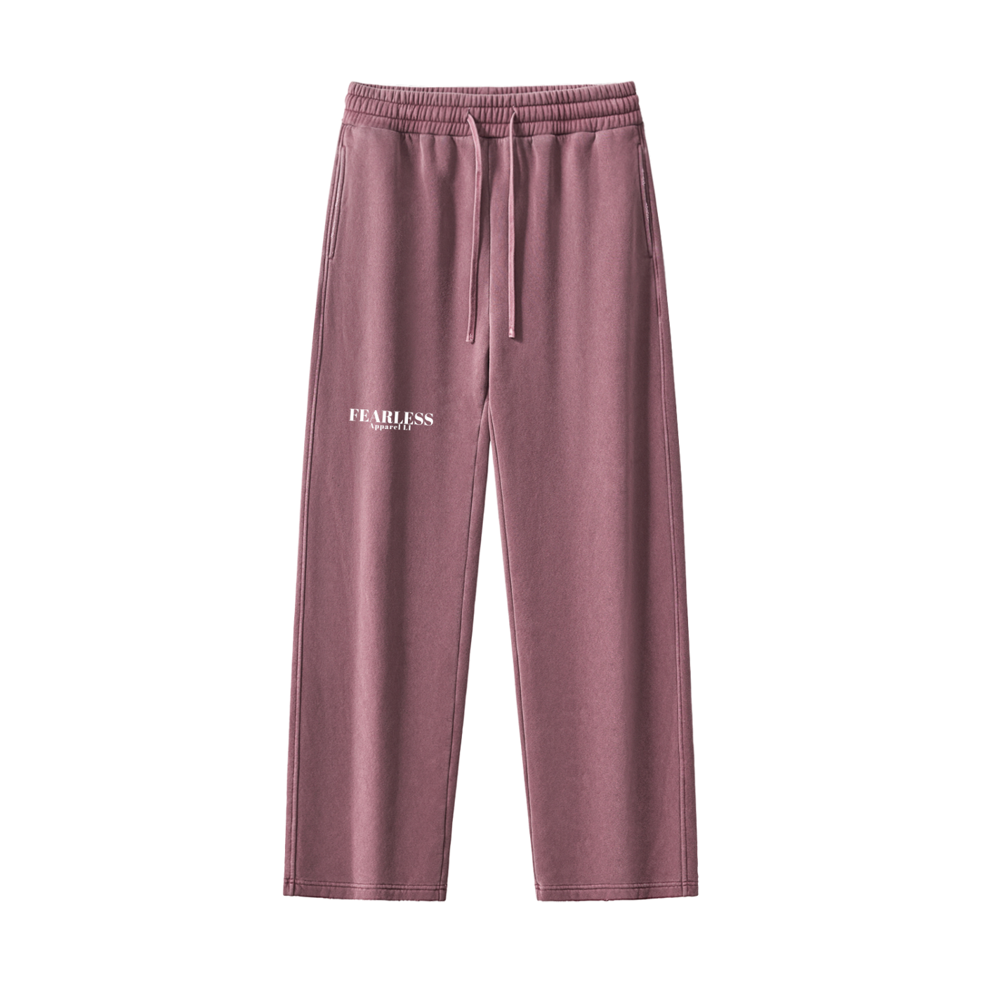 fearless apparel sweatpants,frayed sweatpants,enzyme washed sweatpants,fleece joggers,unisex sweatpants,vintage streetwear pants,oversized sweatpants,straight leg joggers,fearless clothing,heavyweight sweatpants