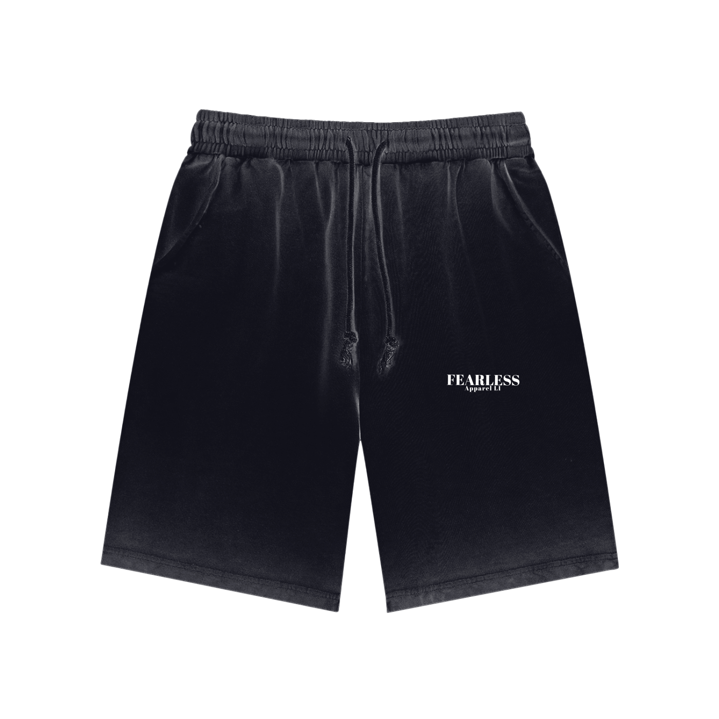 Fearless Apparel Line Reverse Dyed Sweat shorts, vintage look, unisex, 100% cotton.