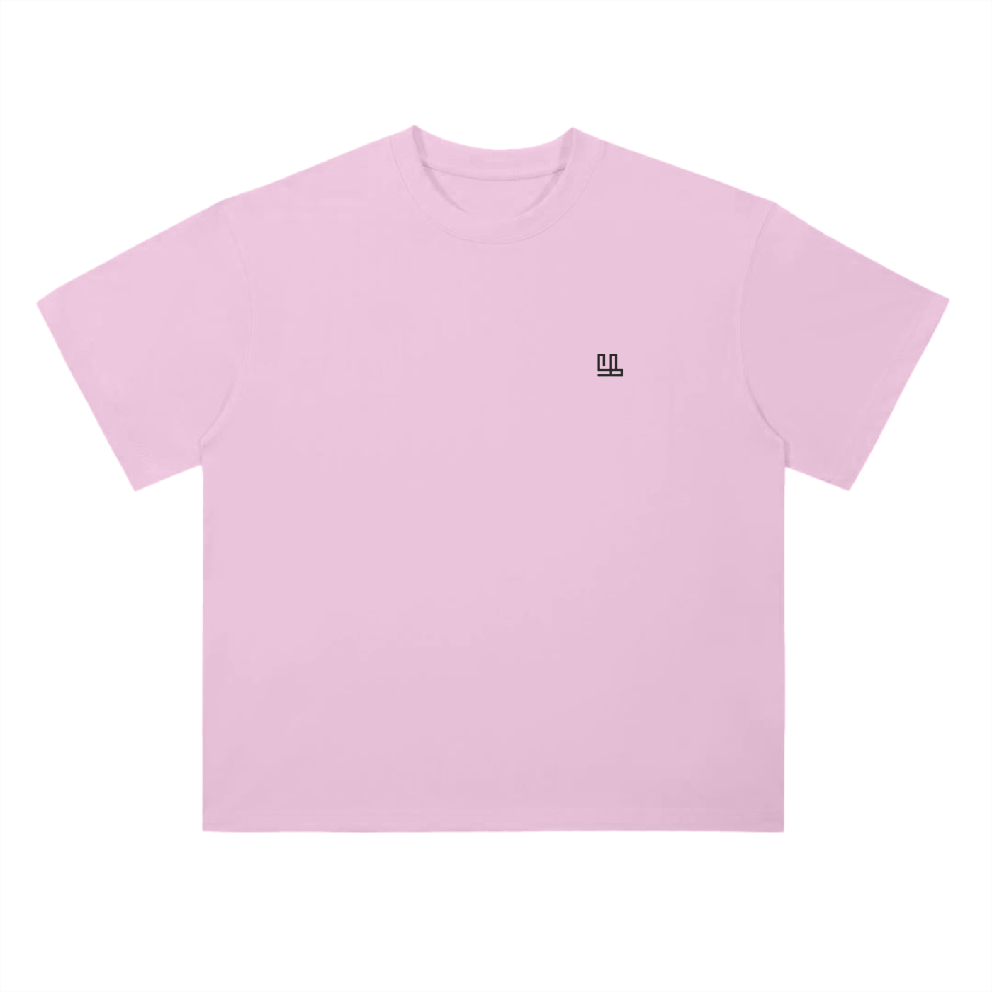 Unisex pink "Only Jesus Can Save" drop shoulder T-shirt by Fearless Apparel, 100% cotton.